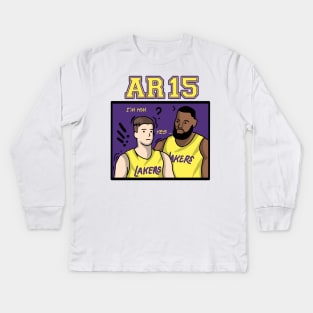 Austin Reaves "IM HIM" Kids Long Sleeve T-Shirt